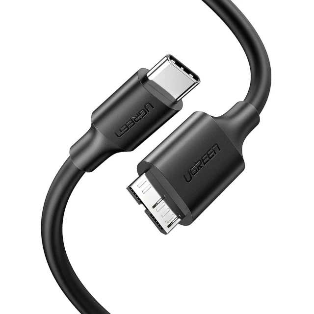 Кабель Ugreen SuperSpeed USB Type-C to micro USB Type-B 1m Black (6957303821037)