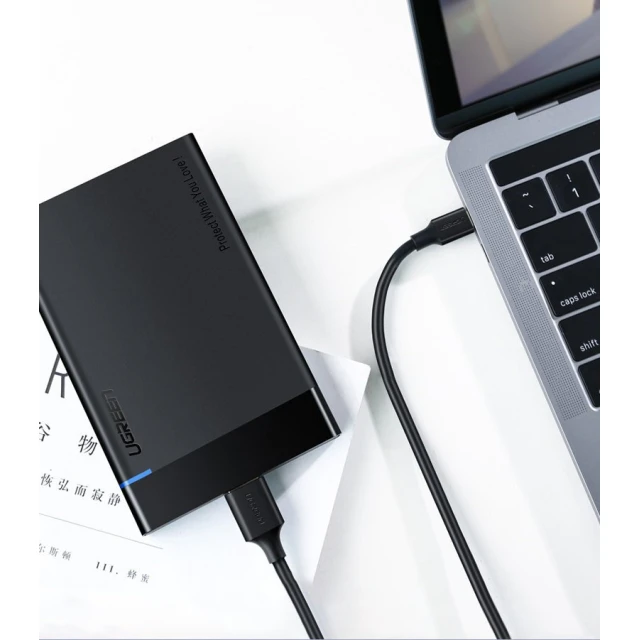 Кабель Ugreen SuperSpeed USB Type-C to micro USB Type-B 1m Black (6957303821037)