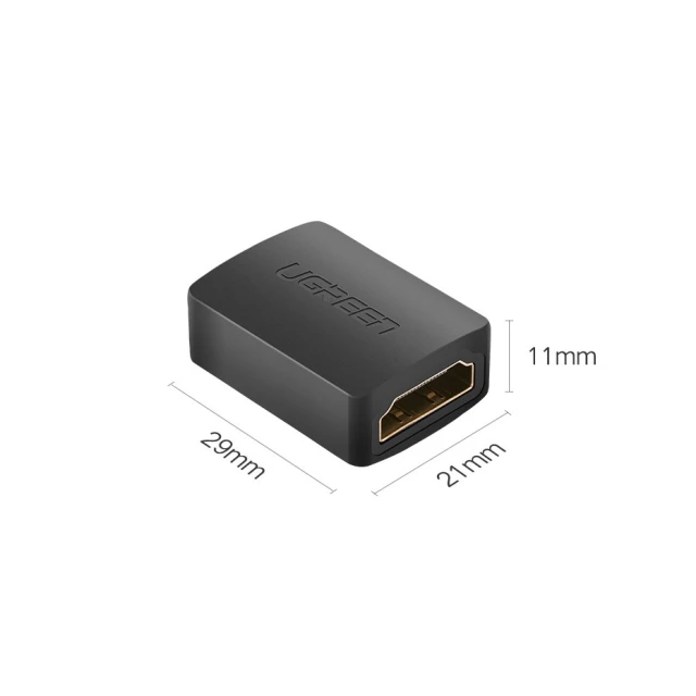 Адаптер Ugreen Coupler HDMI connector Black (6957303821075)