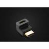 Адаптер Ugreen HDMI Bottom Right Angle Connector Black (6957303821099)