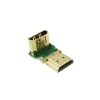 Адаптер Ugreen HDMI Bottom Right Angle Connector Black (6957303821099)