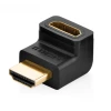 Адаптер Ugreen HDMI (Male) to HDMI (Female) Black (6957303821105)