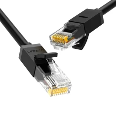 Патчкорд Ugreen Ethernet RJ45 Cat 6 UTP 1000Mbps 10m Black (6957303821648)