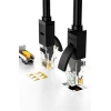 Патчкорд Ugreen Ethernet RJ45 Cat 6 UTP 1000Mbps 10m Black (6957303821648)
