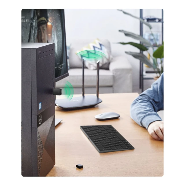 Адаптер Ugreen USB Network Card to WiFi 11ac Black (UGR1032BLK)