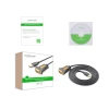 Кабель-адаптер Ugreen USB-A to DB9 RS-232 1.5m Grey (6957303822119)