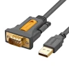 Кабель Ugreen USB to DB9 RS-232 2m Black (6957303822225)