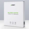 Адаптер мережевий Ugreen 20265 USB-A / RJ45 1000 Mbps HUB 3x USB 3.0 Black (20265-ugreen)