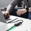 Адаптер мережевий Ugreen 20265 USB-A / RJ45 1000 Mbps HUB 3x USB 3.0 Black (20265-ugreen)