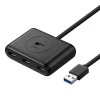 USB-хаб Ugreen USB-A to 4x USB-A 5Gbps 1m Black (20291)