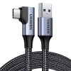 Кабель Ugreen US385 Angled USB-A to USB-C 18W 1m Black (20299-Ugreen)