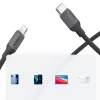 Кабель Ugreen Fast Charging USB Type-C to Lightning 1m Black (UGR1164BLK)