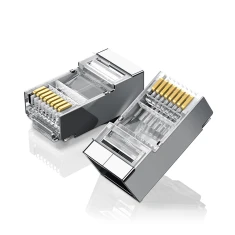 Наконечники Ugreen RJ45 8P8C UTP Cat.6 | Cat.5 | Cat.5e Silver (10 Pack) (20333-ugreen)