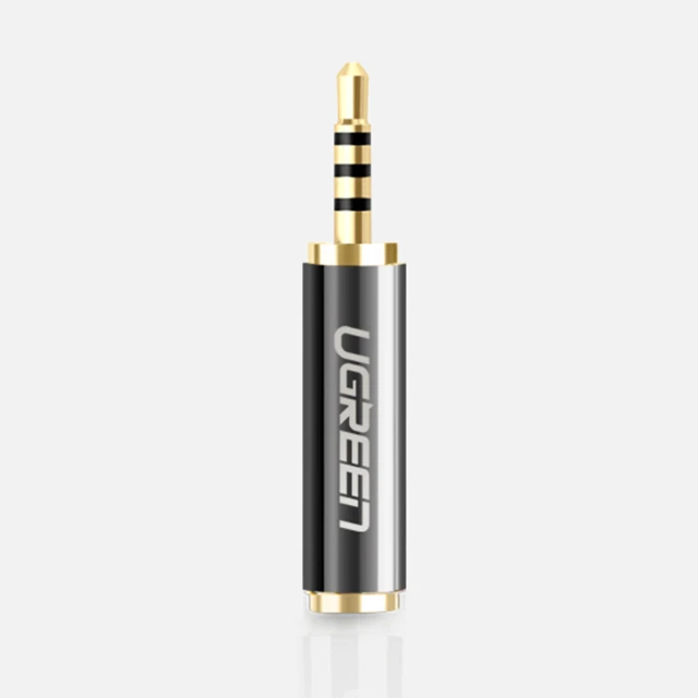 Аудіоадаптер Ugreen Mini Jack 3.5mm to Mini Jack 2.5mm (20501) Black (6957303825011)