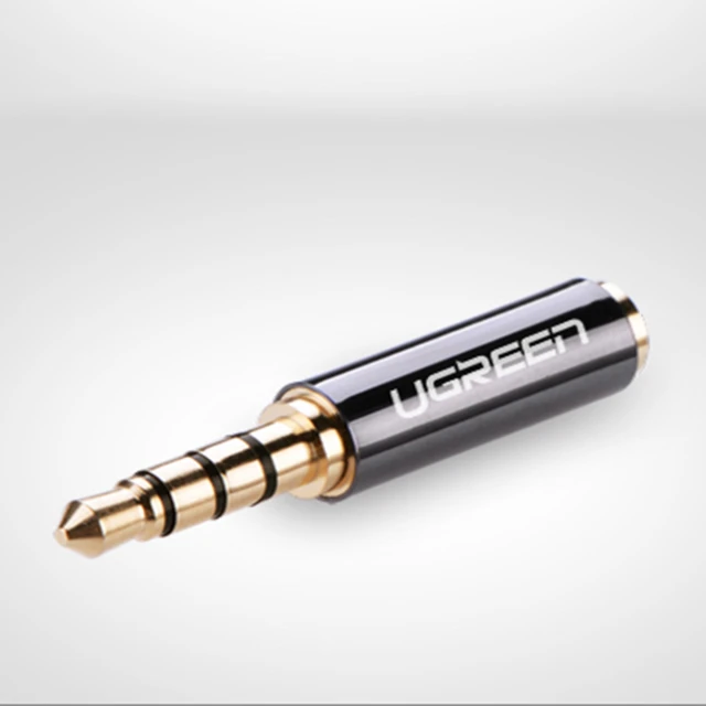 Аудіоадаптер Ugreen Mini Jack 3.5mm to Mini Jack 2.5mm (20502) Black (6957303825028)