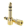 Адаптер Ugreen 3.5mm Mini Jack to 6.3mm Jack Gold (6957303825035)