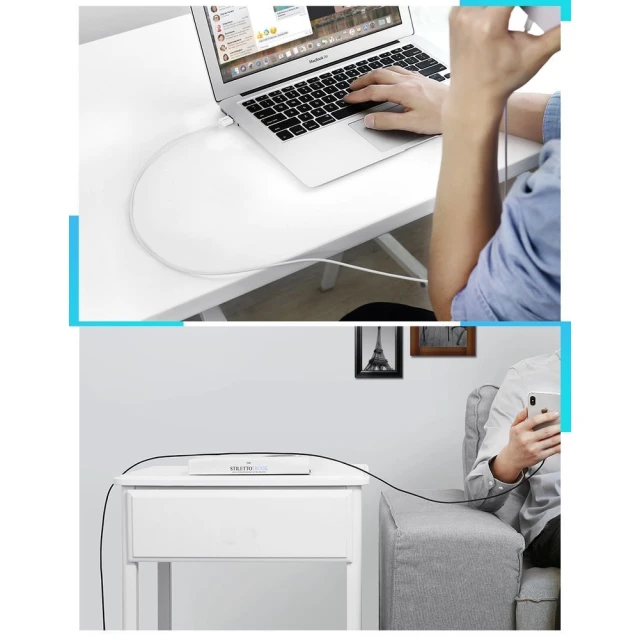 Кабель Ugreen USB-A to Lightning 2.4A 1m White (UGR272WHT)