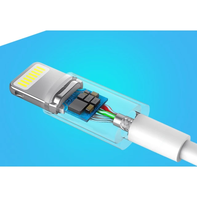 Кабель Ugreen USB-A to Lightning 2.4A 1m White (UGR272WHT)