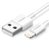 Кабель Ugreen USB-A to Lightning 2.4A 2m White (UGR274WHT)
