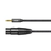 Кабель Ugreen Mini Jack 3.5mm (Male) to XLR (Female) 1m Black (6957303827633)