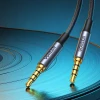 Кабель Ugreen AUX Mini Jack 3.5mm to 3.5mm Mini Jack 2m Black (UGR1187BLK)