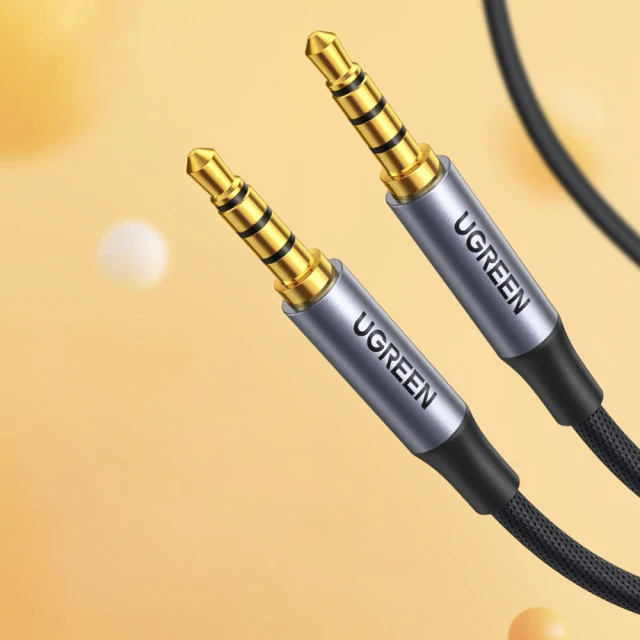 Кабель Ugreen AUX Mini Jack 3.5mm to 3.5mm Mini Jack 3m Black (UGR1186BLK)
