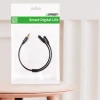 Кабель Ugreen Headphone Splitter 3.5mm Mini Jack/AUX 25cm Black (6957303828166)