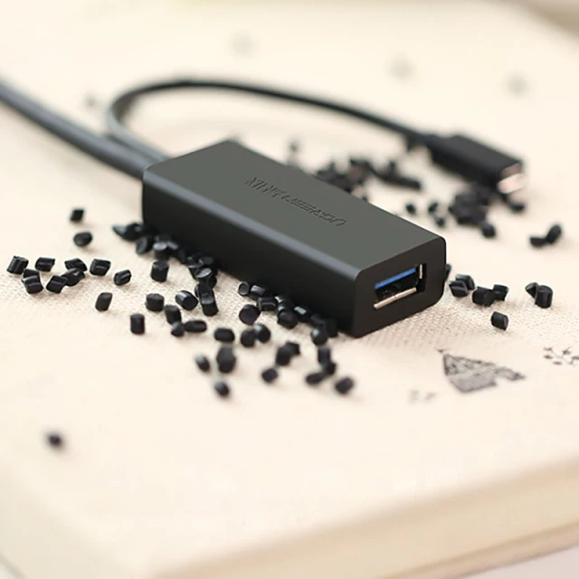 Подовжувач Ugreen USB-A 3.2 Gen 1 (USB-A 3.0/USB-A 3.1 Gen 1) 10m Black (UGR1281BLK)