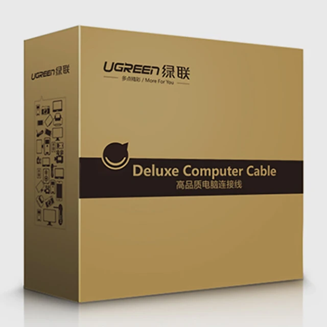Подовжувач Ugreen USB-A 3.2 Gen 1 (USB-A 3.0/USB-A 3.1 Gen 1) 10m Black (UGR1281BLK)