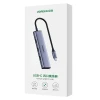 USB-хаб Ugreen HUB USB Type-C 4x USB-А Silver (UGR1075GRY)