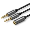 Кабель Ugreen 3.5mm Mini Jack to 2x 3.5mm Mini Jack Black (UGR233)