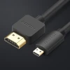 Кабель Ugreen micro HDMI to HDMI 3m Black (6957303831043)