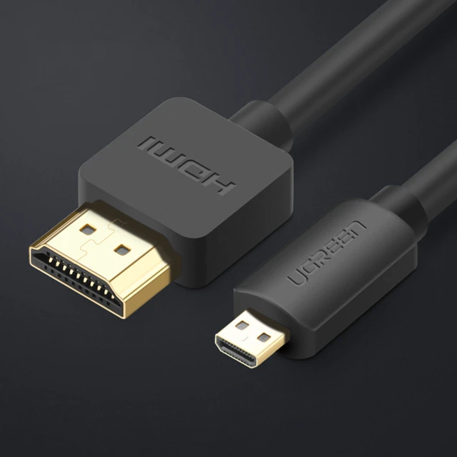 Кабель Ugreen micro HDMI to HDMI 3m Black (6957303831043)