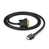 Кабель Ugreen HDMI to DVI 4K 60Hz 30AWG 1m Black (UGR195BLK)