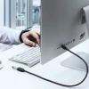 Кабель-подовжувач Ugreen USB-A to USB-A 0.5m Black (6957303831258)
