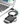 Адаптер Ugreen Card Reader USB 3.0 SD/micro SD/CF/MS Black (UGR563)