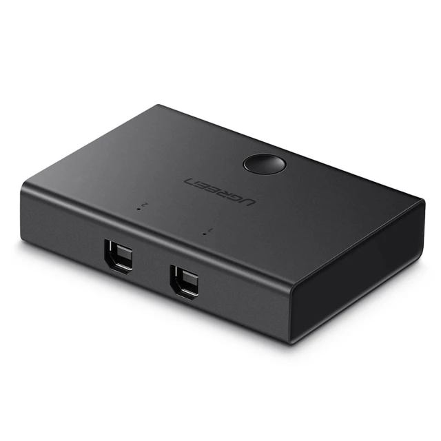 Перемикач Ugreen USB-A to 2x USB-B Black (6957303833450)