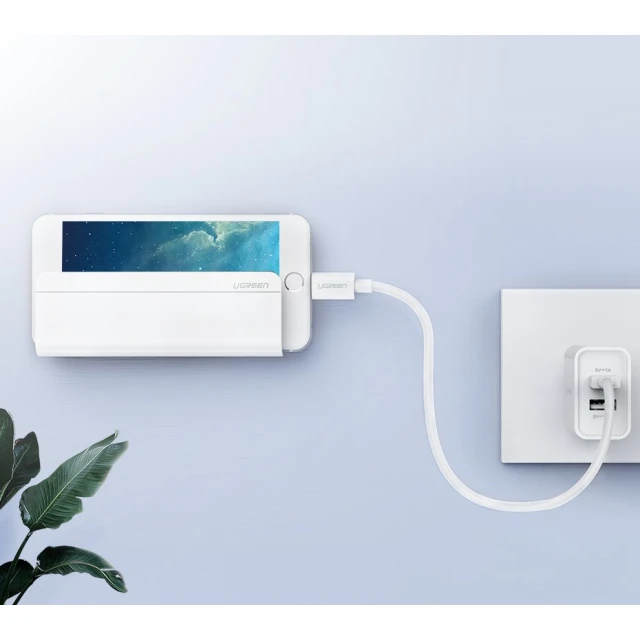 Підставка Ugreen Wall Mount Smartphone Stand for Charging White (UGR677WHT)