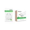 Кабель Ugreen Headphone Splitter 3.5 mm Mini Jack/AUX (Microphone + Stereo Output) 20cm Silver (6957303836192)