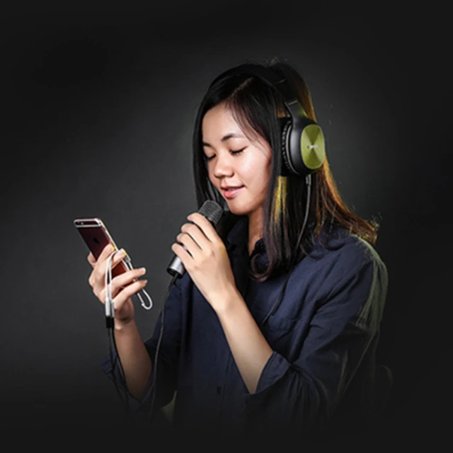 Кабель Ugreen Mini Jack 3.5mm to 2x Mini Jack 3.5mm (Microphone/Stereo Output) 0.2m Black (6957303836208)