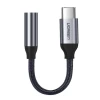 Адаптер Ugreen 3.5mm Mini Jack to USB Type-C 10cm Gray (6957303836321)