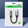 Адаптер Ugreen 3.5mm Mini Jack to USB Type-C 10cm Gray (6957303836321)
