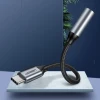 Адаптер Ugreen 3.5mm Mini Jack to USB Type-C 10cm Gray (6957303836321)