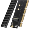 Адаптер карти розширення Ugreen PCIe 4.0x16 M.2 NVMe M-Key Black (30715-ugreen)