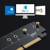 Адаптер карти розширення Ugreen PCIe 4.0x16 M.2 NVMe M-Key Black (30715-ugreen)