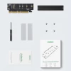 Адаптер карти розширення Ugreen PCIe 4.0x16 M.2 NVMe M-Key Black (30715-ugreen)