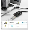 Адаптер Ugreen USB-A to 3.5mm Mini Jack 15cm Black (UGR084BLK)