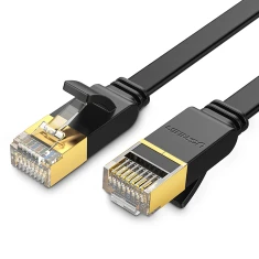 Патчкорд Ugreen Ethernet RJ45 to RJ45 10Gb/s 0.5m Black (6957303837380)