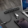 Самоклеючий органайзер Ugreen 2x Self-adhesive Organizer for 4 Cables Wires Black (6957303837625)