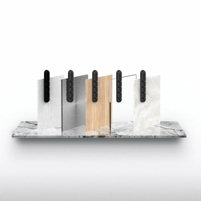 Самоклеючий органайзер Ugreen 2x Self-adhesive Organizer for 4 Cables Wires Black (6957303837625)